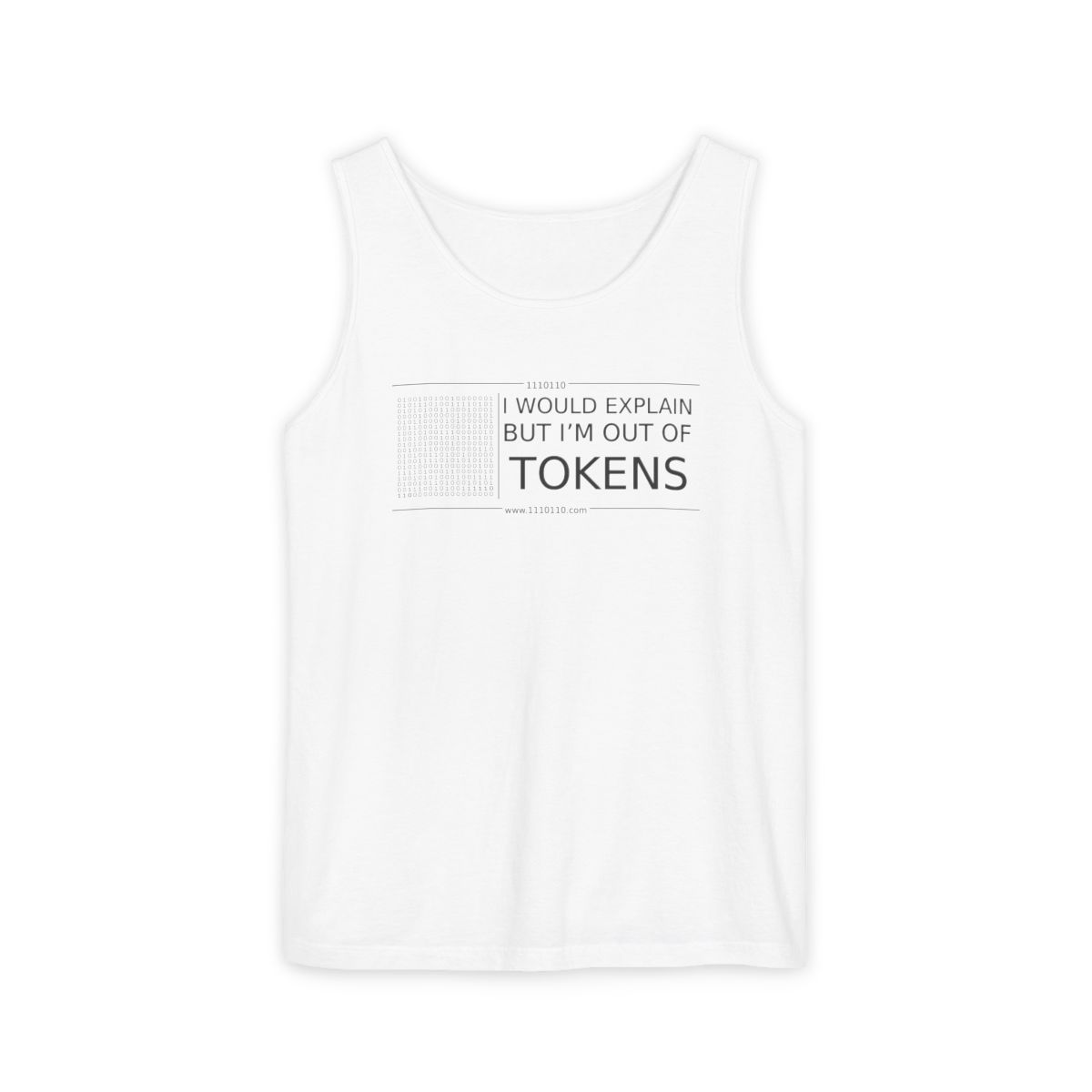 1110110 tank top preview